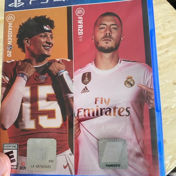 Unopened Madden NFL/ FIFA 20 for PS4 - Picture 3 of 4